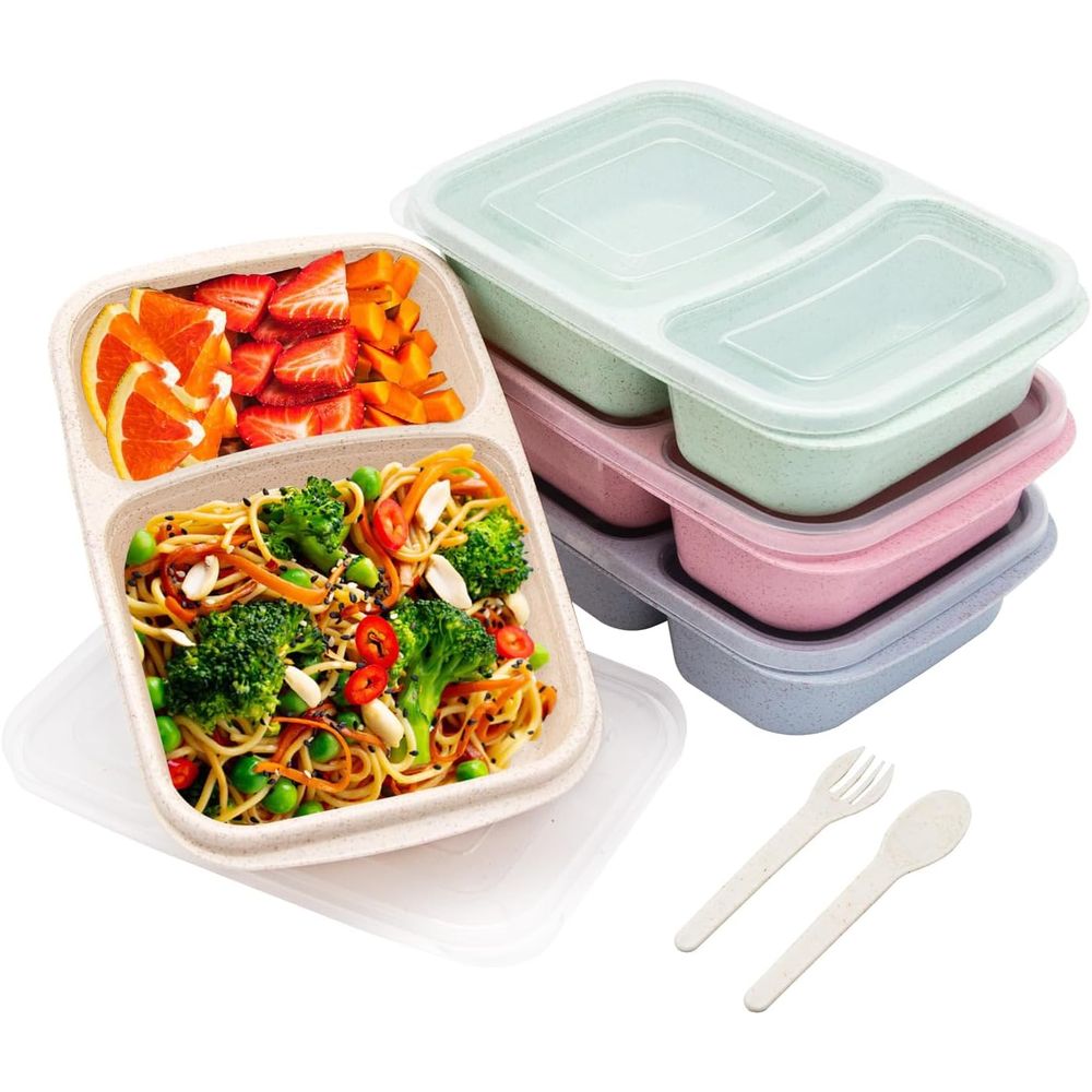 Meal Prep Container - Набор из 4 контейнеров для бенто-ланчей,