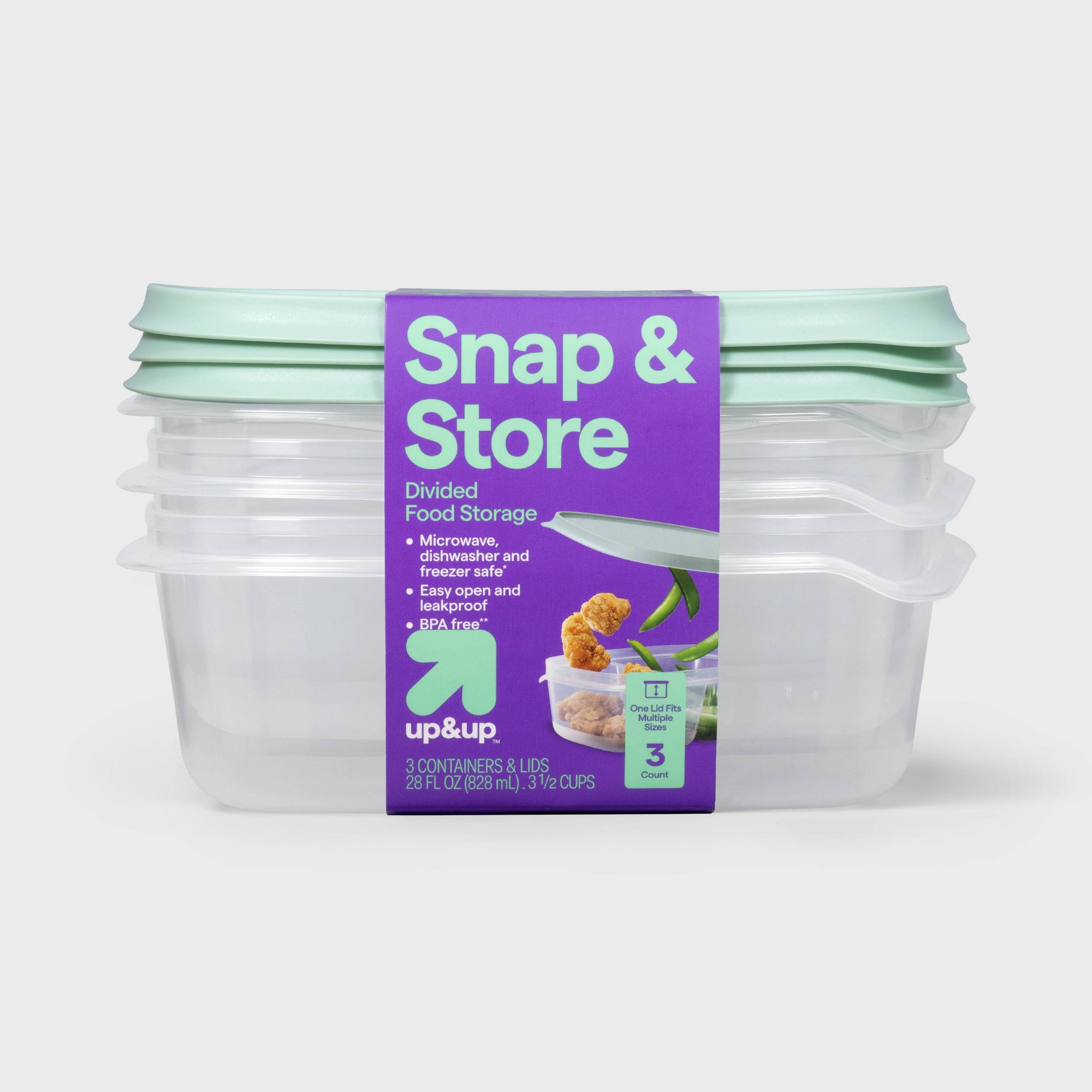 Meal Prep Container - Прямоугольные контейнеры для хранения продуктов из