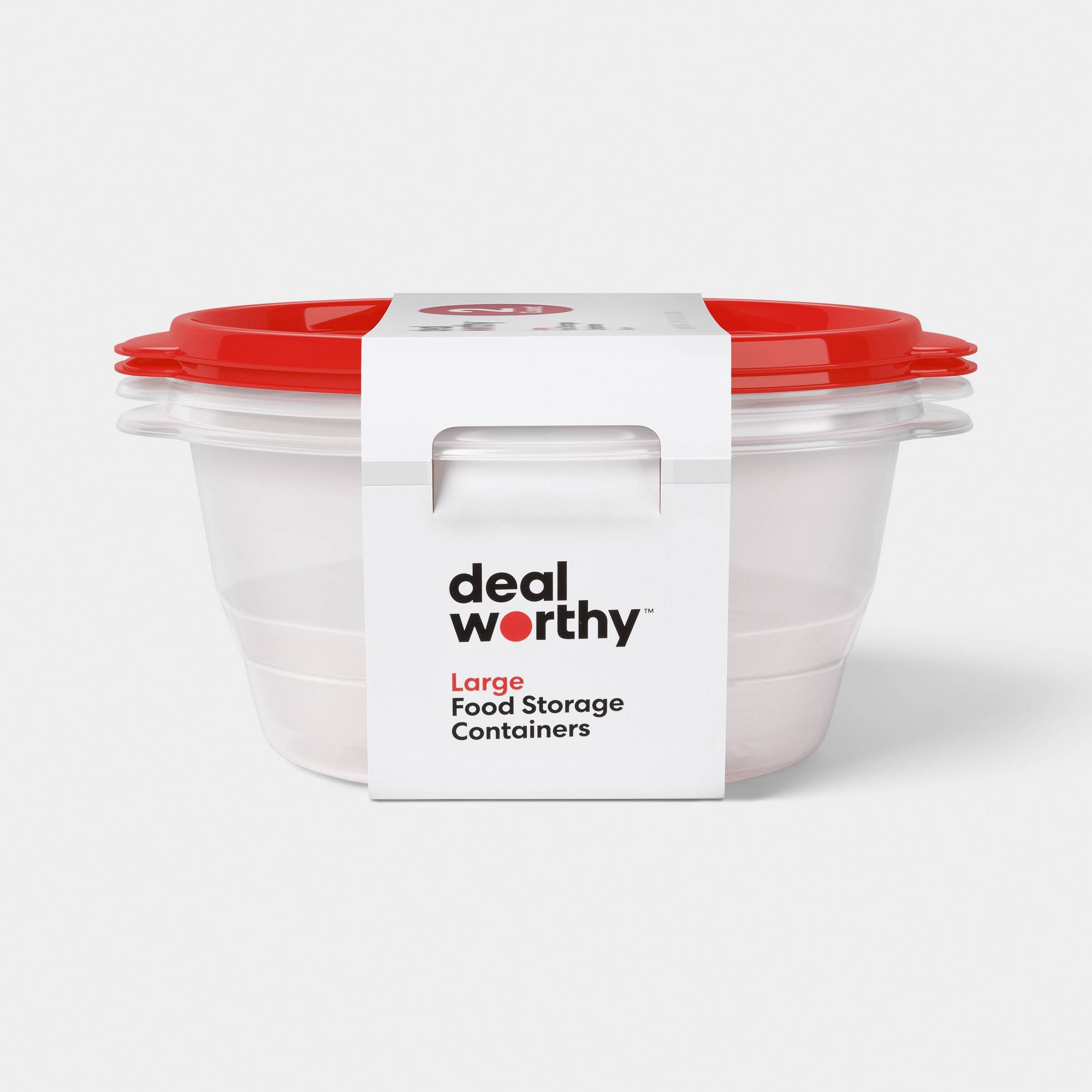 Meal Prep Container - Большие круглые контейнеры для хранения продуктов
