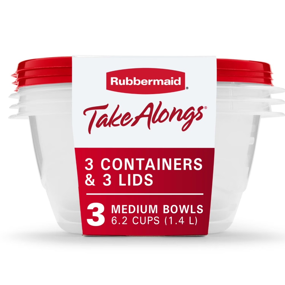 Meal Prep Container - Большие круглые контейнеры для хранения продуктов