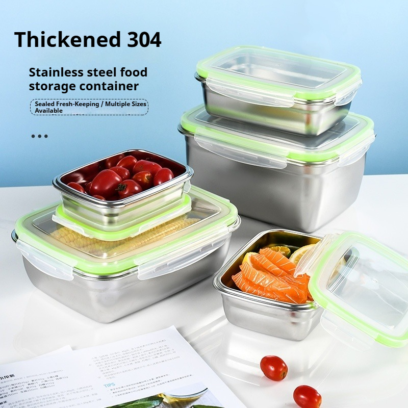 Meal Prep Container - Набор ланч-боксов из нержавеющей стали 304