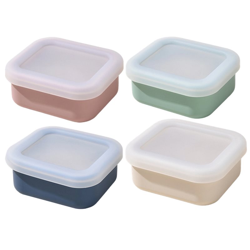 Meal Prep Container - Набор из 4 силиконовых форм для