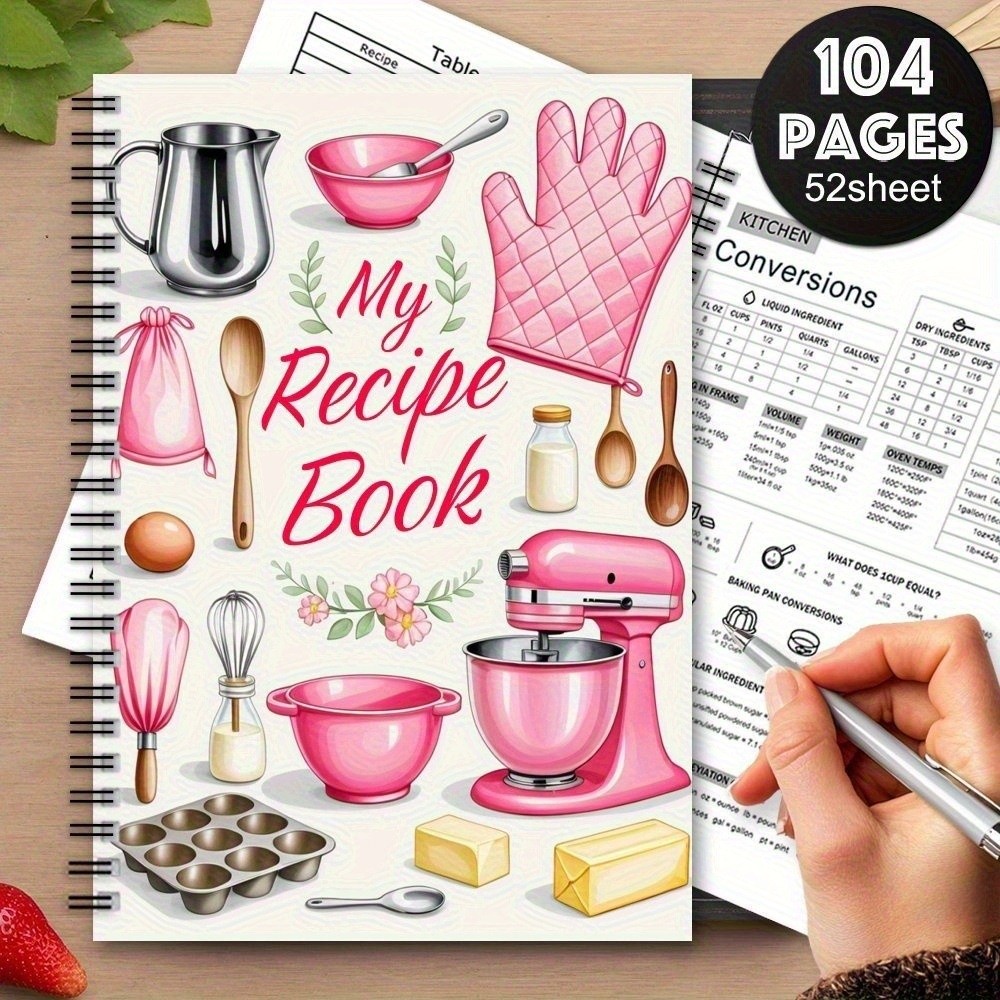 Meal Prep Book - Новый блокнот для рецептов в мультяшном
