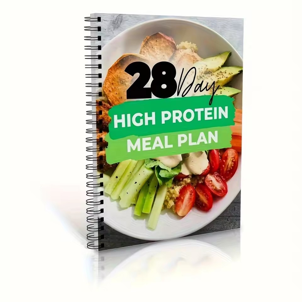 Meal Prep Book - 28-дневный справочник с диетическим планом высокого