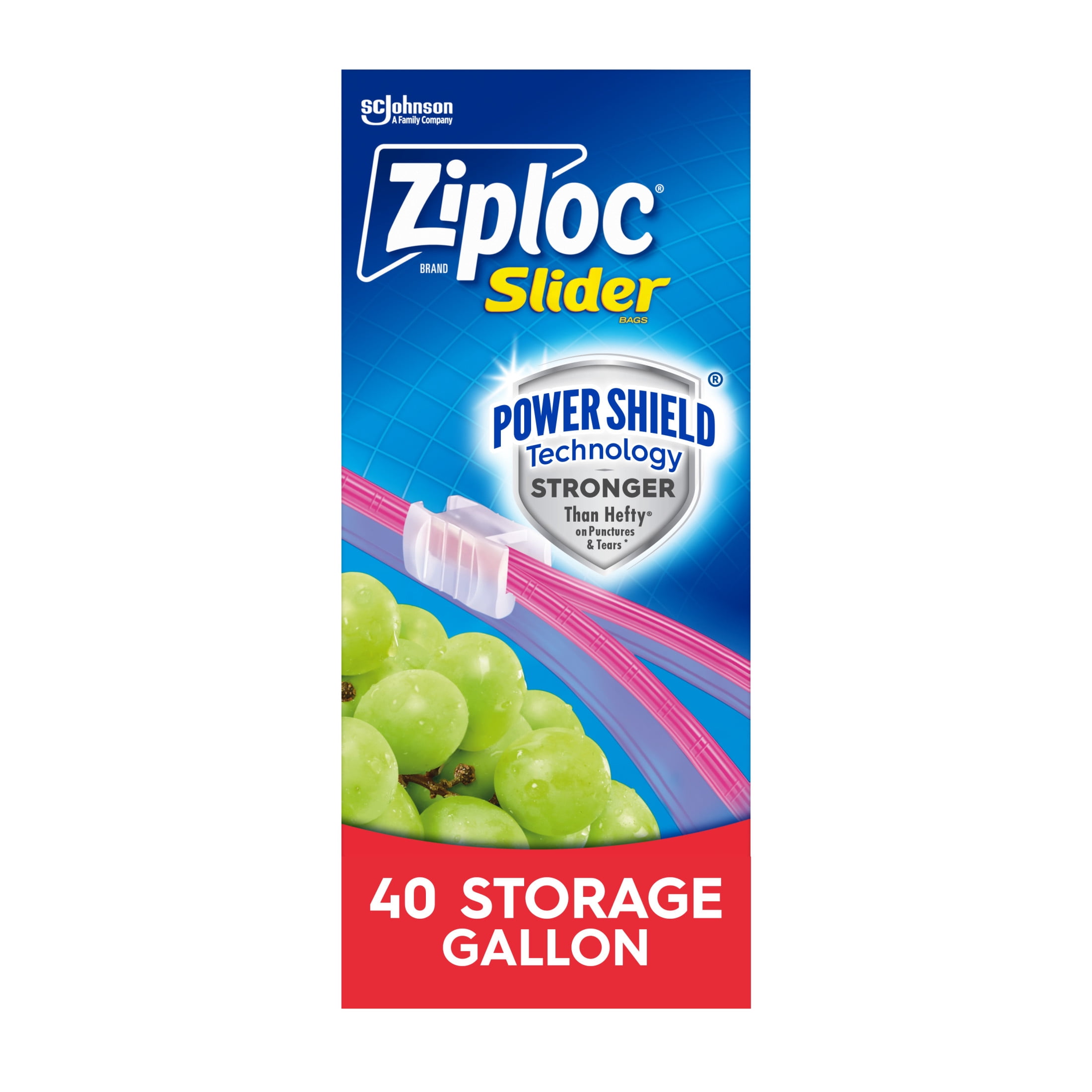 Meal Prep Ziploc Bags - Пакеты для хранения продуктов Ziploc Gallon
