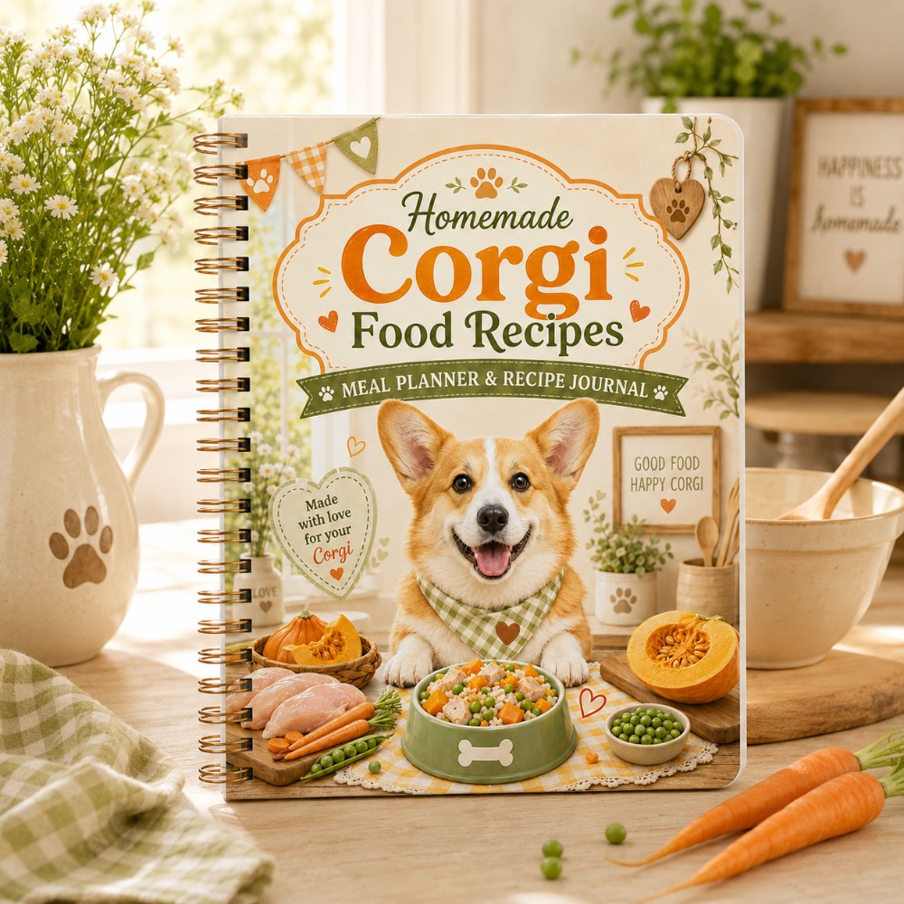 Meal Prep Book - Журнал рецептов домашней еды для корги