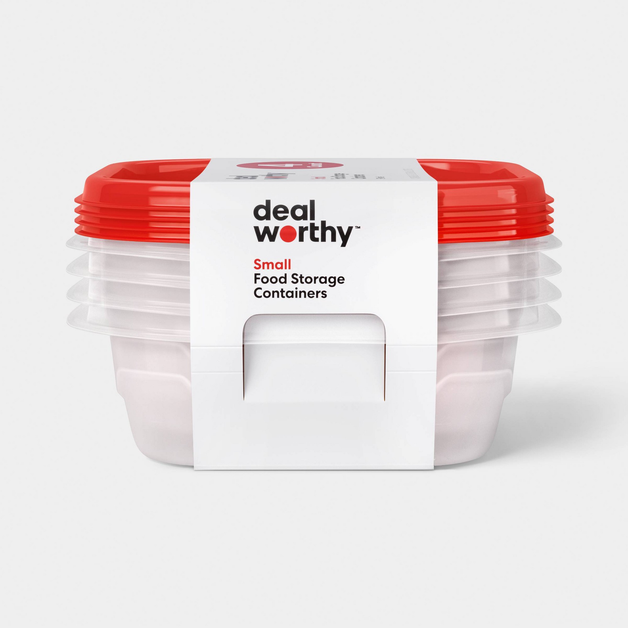 Набор из 4 маленьких квадратны – обзор и цена Meal Prep Container