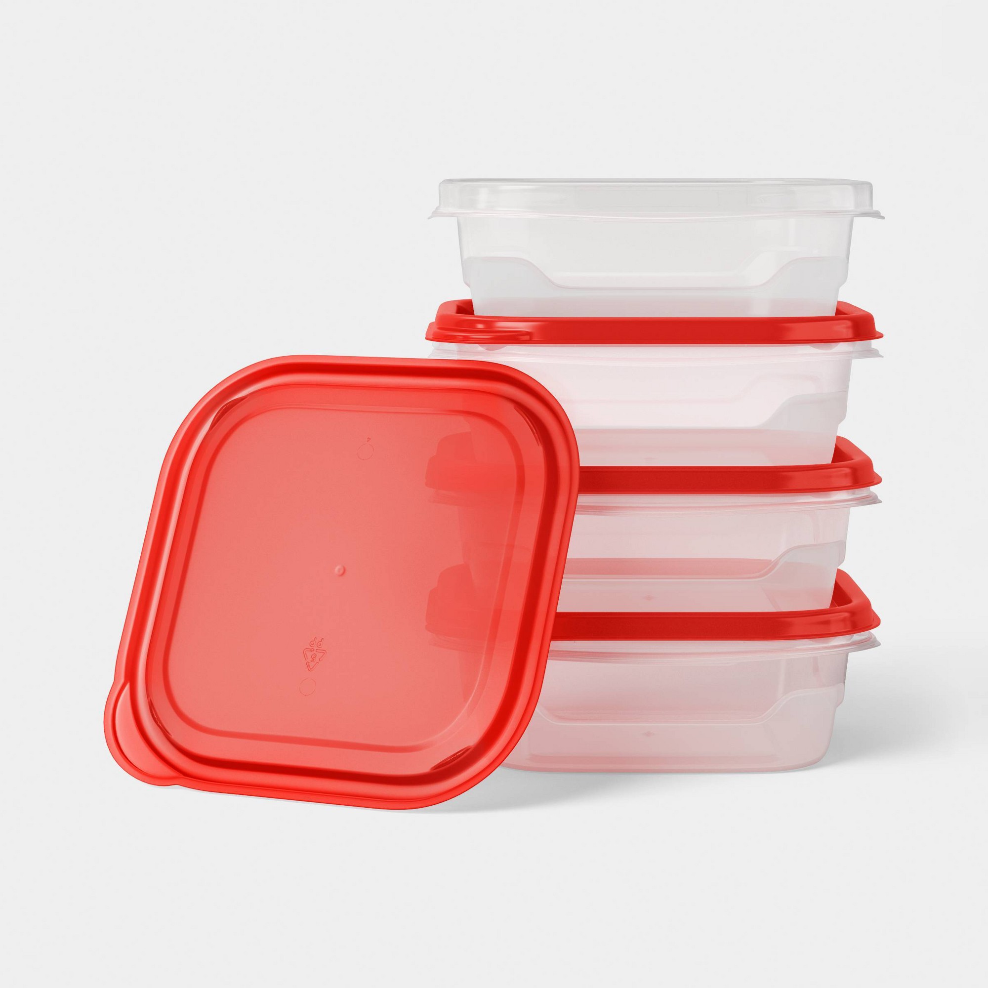 Набор из 4 маленьких квадратны – обзор и цена Meal Prep Container