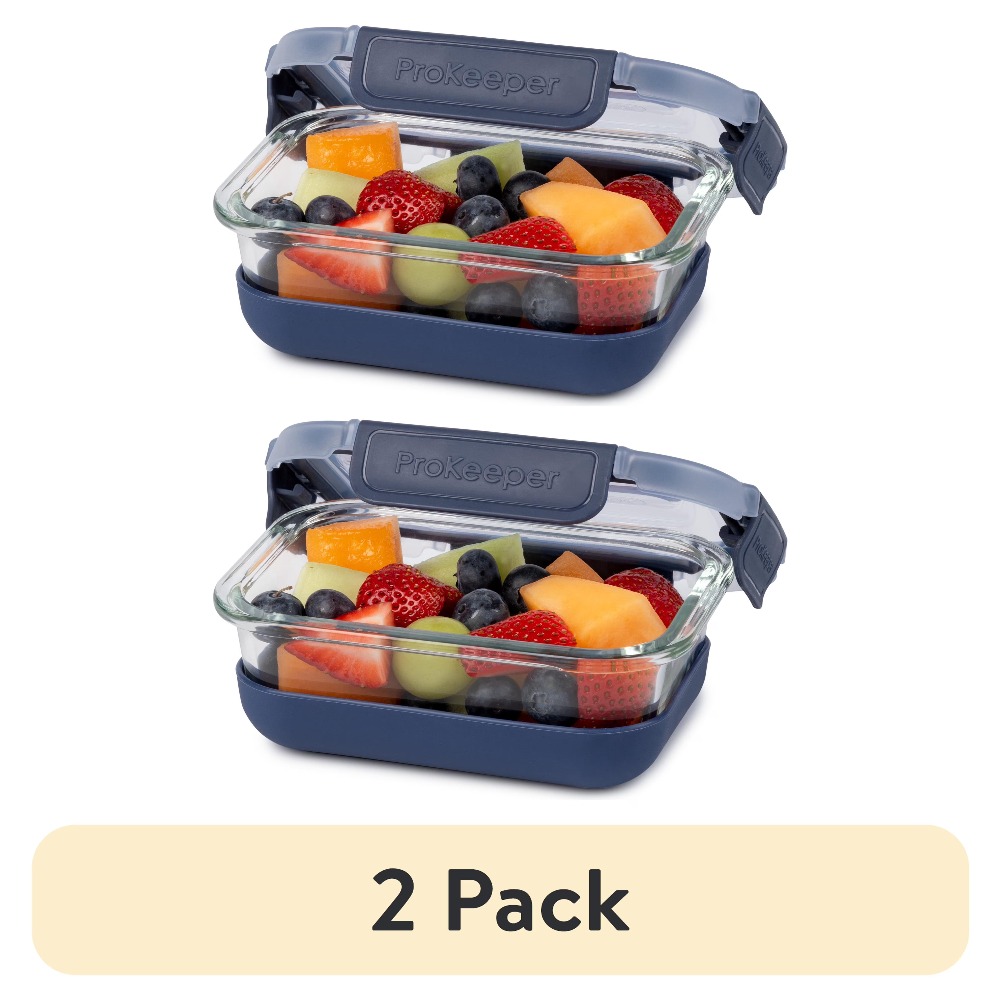 Набор из 2 стеклянных контейне – обзор и цена Meal Prep Container