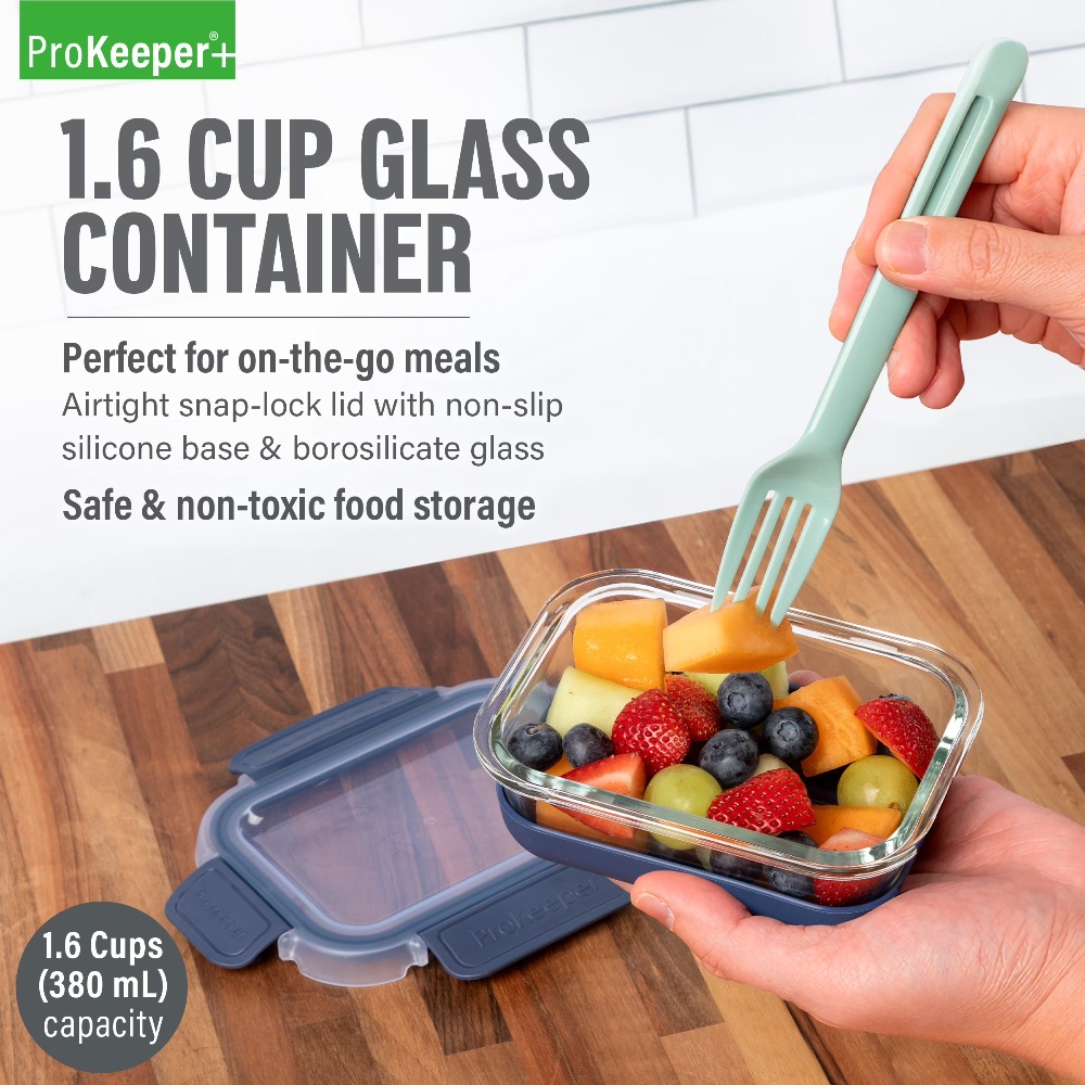 Набор из 2 стеклянных контейне – обзор и цена Meal Prep Container