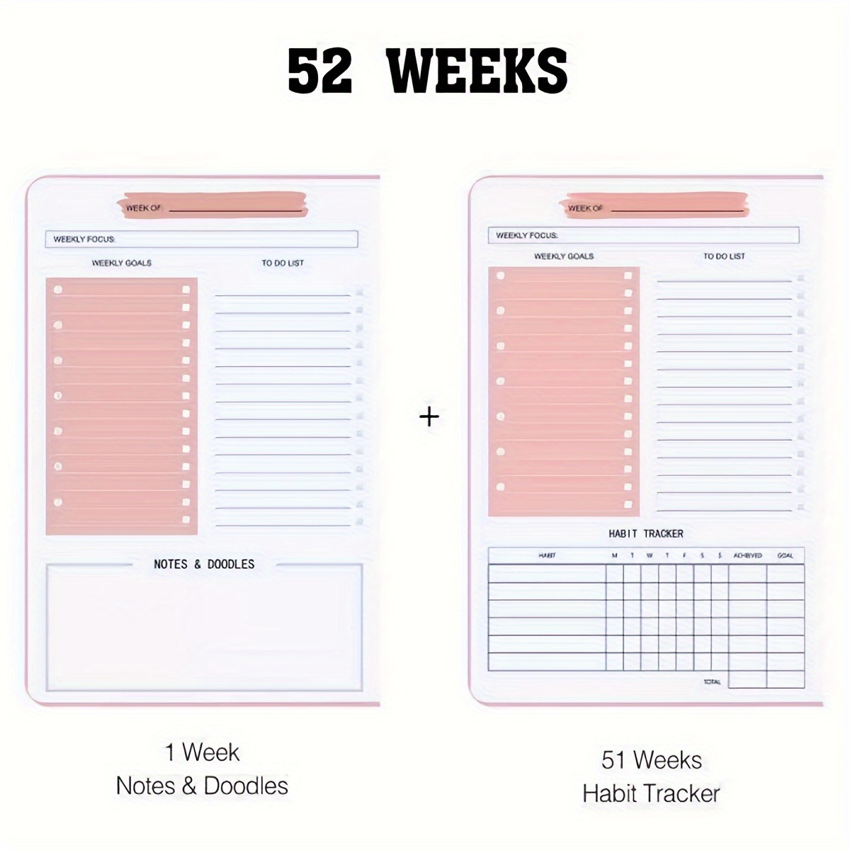 52-тижневой английский еженеде – обзор и цена Meal Prep Planner