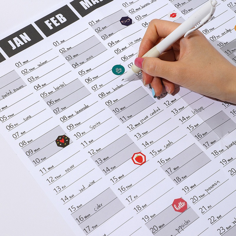 2026 2025 настенный календарь  – обзор и цена Meal Prep Planner