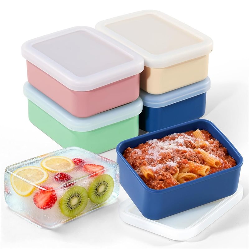 Набор из 4 силиконовых форм дл – обзор и цена Meal Prep Container
