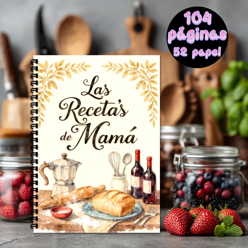 Блокнот для рецептов на испанс – обзор и цена Meal Prep Book